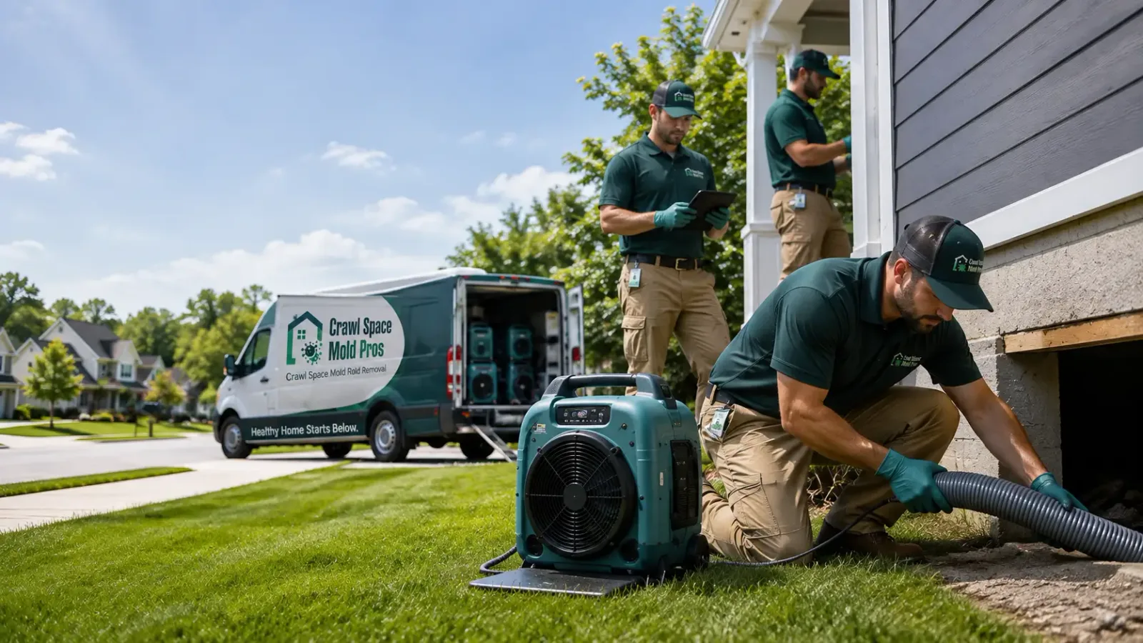 Crawl Space Mold Removal in Malad City, ID